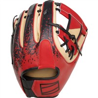 Rawlings REV1X 204 11.5in Baseball Glove (REV204-2XCS), Camel/Red