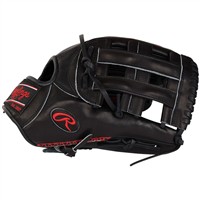 Rawlings Pro Preferred 3039 12.75in Baseball Glove (PROS3039-6BSS), Black