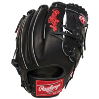 Rawlings Heart of the Hide 206 12in Baseball Glove (RPROT206-9B), Black