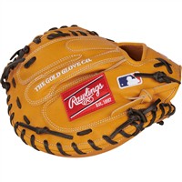 Rawlings Heart of the Hide CM33 33in Catcher's Mitt (RPROTCM33T), Tan