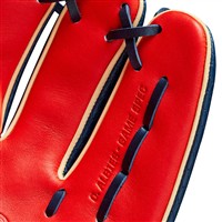 Wilson A2K Ozzie Albies Game Model 11.5in Baseball Glove (WBW101629115), Red/Navy