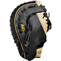 Wilson A2K Jose Abreu GM 12.5in First Base Glove (WBW101632125), Black/Blonde