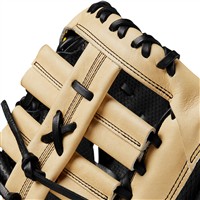 Wilson A2K Jose Abreu GM 12.5in First Base Glove (WBW101632125), Black/Blonde