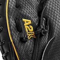 Wilson A2K Jose Abreu GM 12.5in First Base Glove (WBW101632125), Black/Blonde