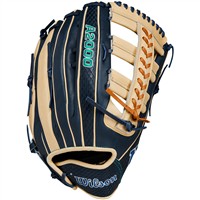 Wilson A2000 JR44 GM 12.75in Baseball Glove (WBW1016351275), Navy/Blonde