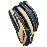 Wilson A2000 JR44 GM 12.75in Baseball Glove (WBW1016351275), Navy/Blonde