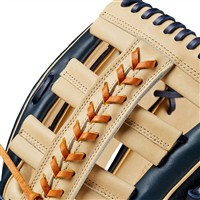 Wilson A2000 JR44 GM 12.75in Baseball Glove (WBW1016351275), Navy/Blonde