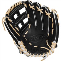 Wilson A2000 SuperSkin PF50 12.25in Baseball Glove (WBW1013991225), Black
