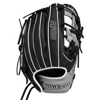 Wilson A700 11.5in Baseball Glove (WBW101427115), Black/Grey