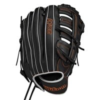 Wilson A700 12.5in Baseball Glove (WBW100129125), Black