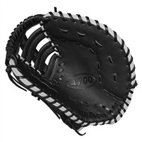 Wilson A700 12in First Base Glove (WBW10163712), Black