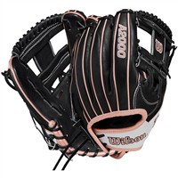 Wilson A2000 H12 12in Fastpitch Softball Glove (WBW10140312), Black
