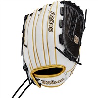 Wilson A2000 SuperSkin SC V125 12.5in Fastpitch Softball Glove (WBW10044), Grey