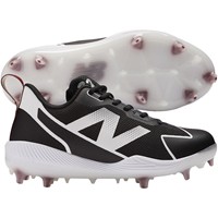 New Balance Women's Romero Duo Composite Fastpitch Softball Cleats, Black/White