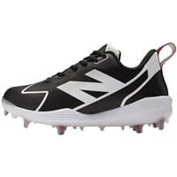 New Balance Women's Romero Duo Metal Fastpitch Softball Cleats, Black/White
