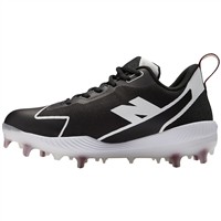 New Balance Women's Romero Duo Metal Fastpitch Softball Cleats, Black/White