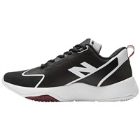 New Balance Women's Romero Duo Fastpitch Softball Turf Shoes, White/Silver