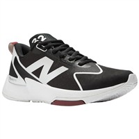 New Balance Women's Romero Duo Fastpitch Softball Turf Shoes, White/Silver