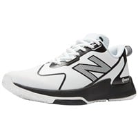 New Balance Women's Romero Duo Fastpitch Softball Turf Shoes, White/Black