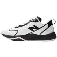 New Balance Women's Romero Duo Fastpitch Softball Turf Shoes, White/Black