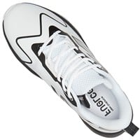 New Balance Women's Romero Duo Fastpitch Softball Turf Shoes, White/Black