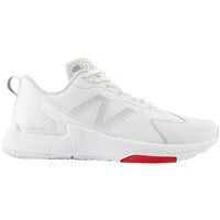 New Balance Women's Romero Duo Fastpitch Softball Turf Shoes, White/Silver