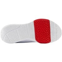 New Balance Women's Romero Duo Fastpitch Softball Turf Shoes, White/Silver