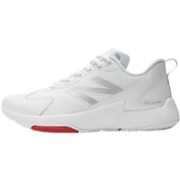 New Balance Women's Romero Duo Fastpitch Softball Turf Shoes, White/Silver