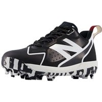 New Balance Youth Romero Duo TPU Molded Softball Cleats, Black/White