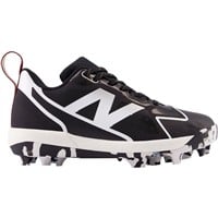 New Balance Youth Romero Duo TPU Molded Softball Cleats, Black/White