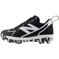 New Balance Youth Romero Duo TPU Molded Softball Cleats, Black/White