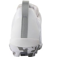 New Balance Youth Romero Duo TPU Molded Softball Cleats, White/Silver