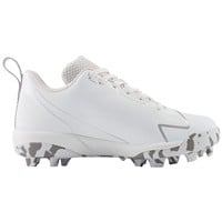 New Balance Youth Romero Duo TPU Molded Softball Cleats, White/Silver