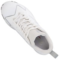 New Balance Youth Romero Duo TPU Molded Softball Cleats, White/Silver
