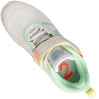 New Balance Youth LINDORV2 TPU Molded Baseball Cleats, White/Multi