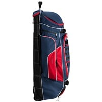 Wire2Wire XL Tournament Catchers Wheeled Bag 2.0, Navy/Red