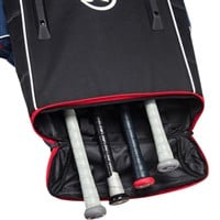 Wire2Wire XL Tournament Catchers Wheeled Bag 2.0, Navy/Red