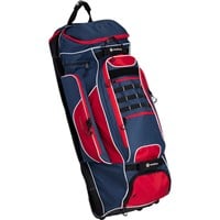 Wire2Wire XL Tournament Catchers Wheeled Bag 2.0, Navy/Red