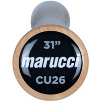 Marucci Youth Pro Model CU26 Maple Wood Baseball Bat, 2-z