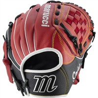 Marucci Youth Caddo V2 10in Baseball Glove (MFG2CD1000), Red/Black