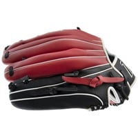 Marucci Youth Caddo V2 12in Baseball Glove (MFG2CD1200), Red/Black