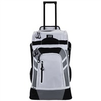Marucci Convoy Wheeled Catchers Bag, White/Grey