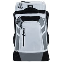 Marucci Convoy Wheeled Catchers Bag, White/Grey