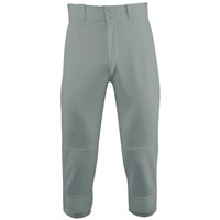 Marucci Men's Excel Tapered DoubleKnit Tweener Baseball Pants, Grey