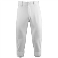 Marucci Men's Excel Tapered DoubleKnit Tweener Baseball Pants, White