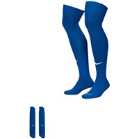 NIKE Adult Over-the-Calf Baseball and Softball Socks (2 Pairs), Royal