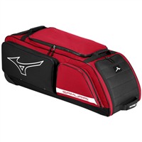 Mizuno Samurai Wheel Bag 24, Red/Black