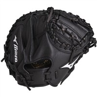 Mizuno GFN1T 30in Catchers Training Mitt, Black/Blonde