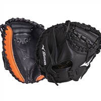 Mizuno GFN1T 30in Catchers Training Mitt, Black/Blonde