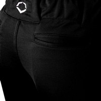 Evoshield Women's Unlocked Mid-Rise Fastpitch Softball Pants, Black